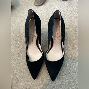 Jessica Simpson Size 6 Womens Black Heels